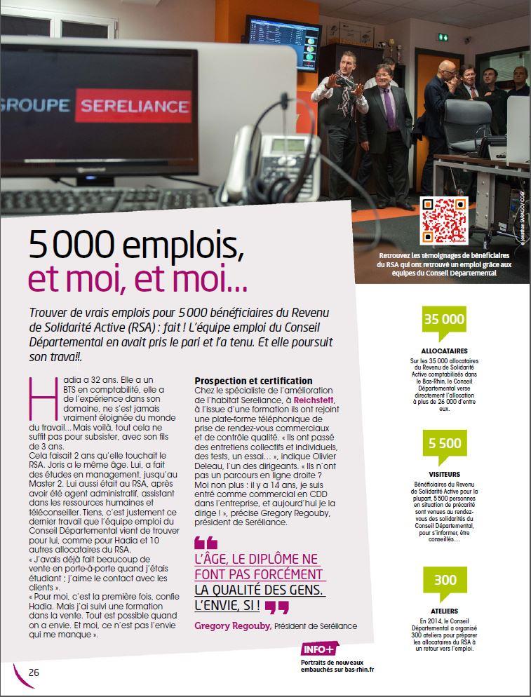 article magazine Tout le Bas-Rhin