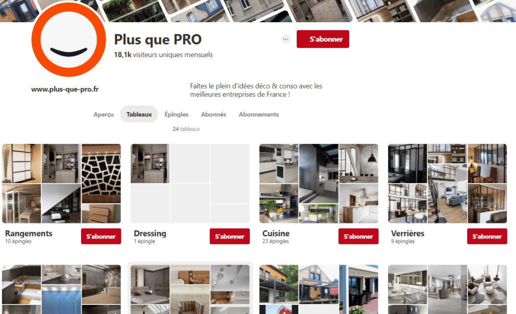 Plus que pro sur Pinterest