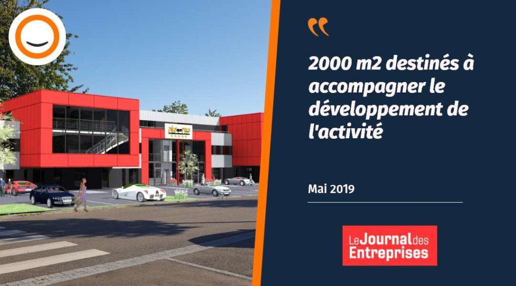 Le Journal des Entreprises parle des nouveaux locaux de Plus que pro - Obernai