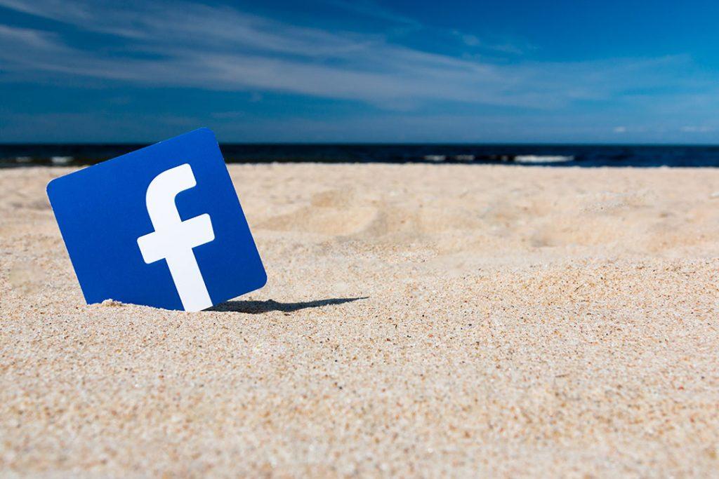 picto facebook plage