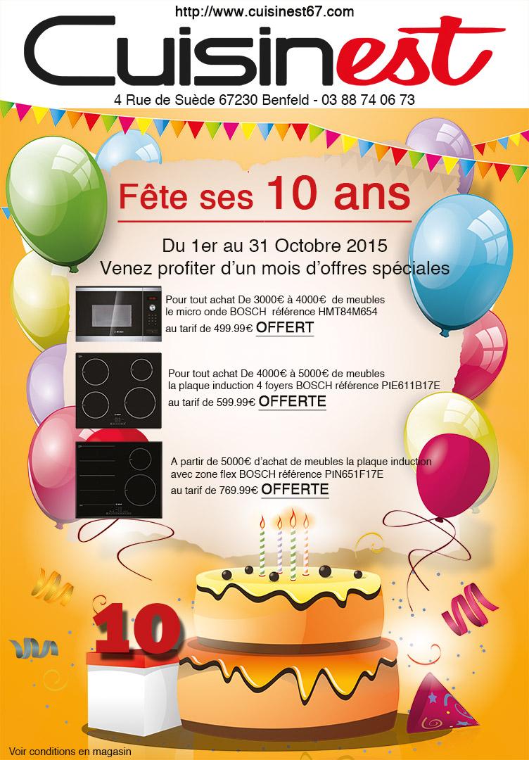 flyer 10 ans cuisinets