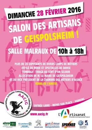 flyer salon des artisans